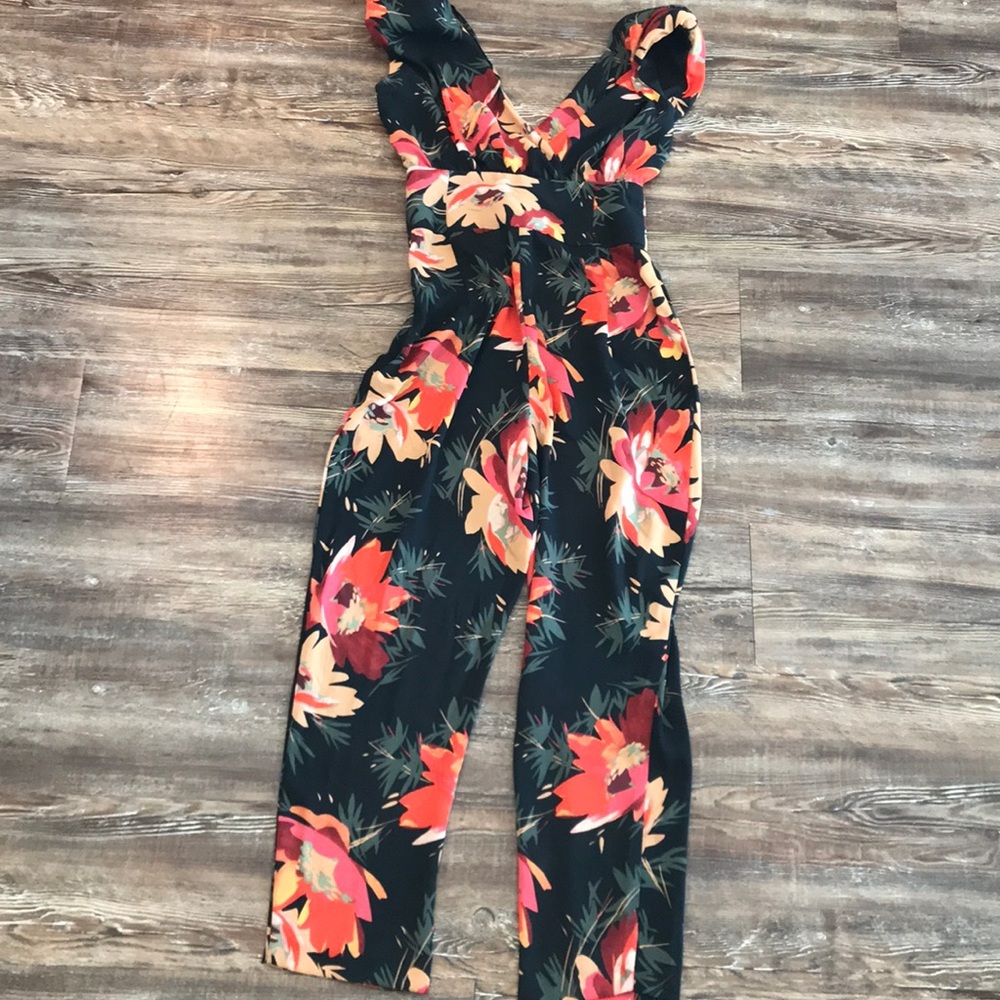 NWT floral jumpsuit from Zara size s
